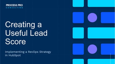 Creating a Useful Lead Score